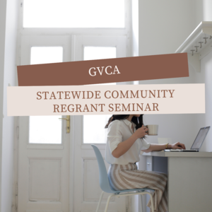 Statewide Community Regrant Seminars