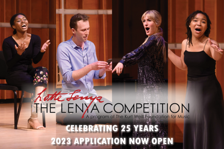 Lotte Lenya Competition Roc Arts United